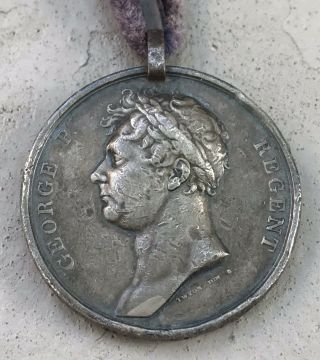 British Union Brigade 1815 Waterloo Medal Serj Francis Styles 1st Royal Dragoons