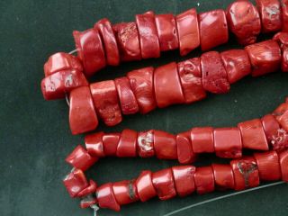 24 Inches Good Quality Large Tibetan Red Coral Beads Prayer Necklace G006 2