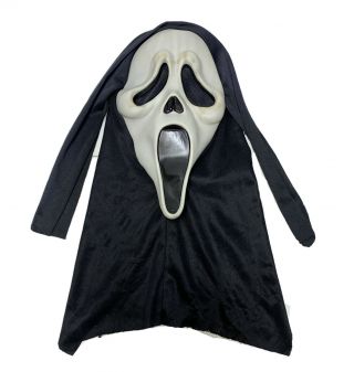Vtg 2011 Easter Unlimited Scream 4 Ghostface Mask Vampire Ghost Face Fun World