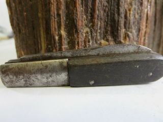 Vintage Wadsworth & Son Germany 2 Blade Wood Handle Pocket Knife Rp17
