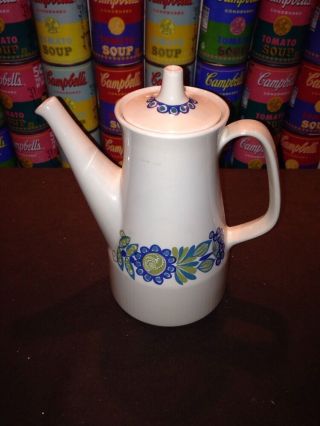 A Vintage Mcm Turi Design Tor Viking Figgjo Flint Norway Coffee Pot - A,