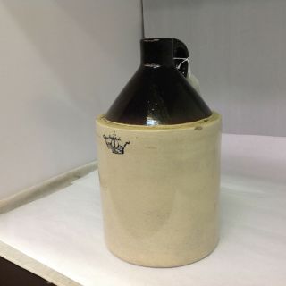 Vtg Antique 1 Gallon Crock Jug G - 509