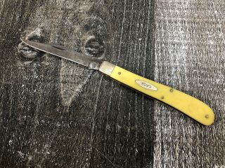 Vintage Case Xx Usa 31048 L 4 " Closed Single Blade Folding Pocket Knife