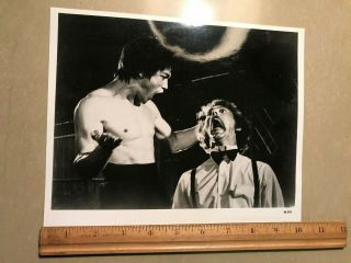 Vintage 8x10 Photograph Bruce Lee Actor Snapshot Enter The Dragon Fist Of Fury