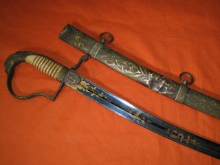 Us French Made War Of 1812 Eagle Head Sword Berger Paris