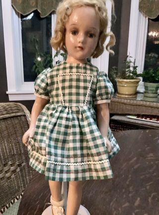 Vintage 1930 - 1940’s R&b Composition And Cloth Body Debu’teen Doll