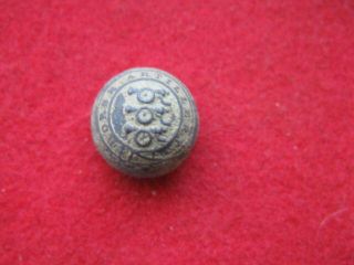 Detecting Finds British Horse Artillery Military Button 3 Cannons 3