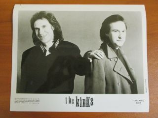 Vintage Glossy Press Photo Rock Band The Kinks Lola You Really Got Me 1993
