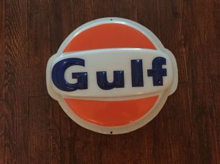 Vintage Gulf Oil Sign
