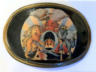 Vintage 1977 Pacifica Mfg Belt Buckle - Queen - A Day At The Races 1 Owner