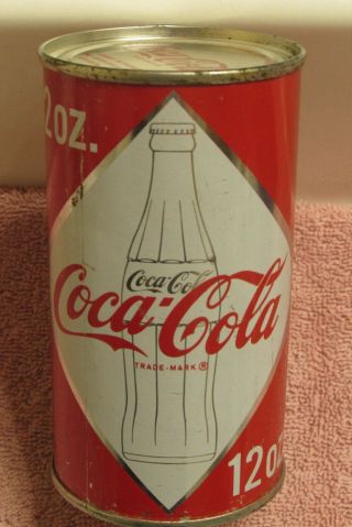1950s Coca - Cola Diamond W/bottle Soda Pop Punch Top Denver Colorado Coke Can B/o