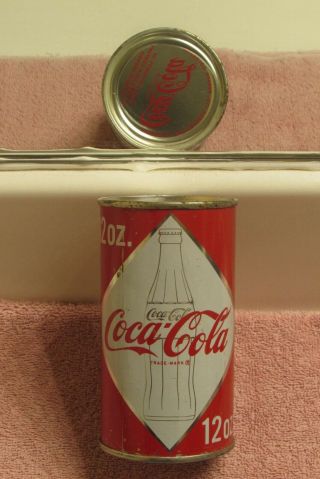 1950s COCA - COLA diamond w/bottle soda pop punch top DENVER Colorado COKE can B/O 3