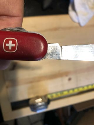 Wenger Swiss Army Major 5 Layer Pocket Knife Multi Tool Blade Edc Missing T Pick
