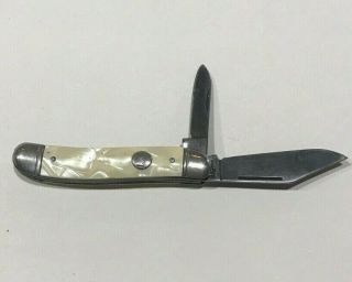 Vintage Imperial With Crown Emblem Two Blade Folding Pocket Knife