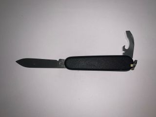 Victorinox 84mm Matt Black Bantam Pocket Knife 2