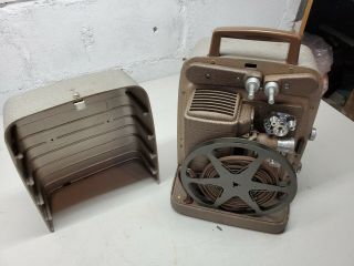 Vintage Bell & Howell Model 253 Ax Movie Projector Due To Exposed Wire