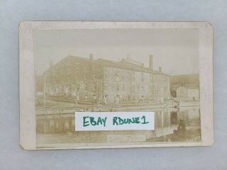 Libby Prison,  Rare Angle,  Richmond Va,  Civil War Cabinet Card Photo,