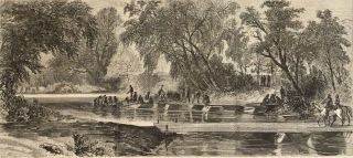 1864 Six Antique Prints - Virginia - Army Of Potomac - Spottsylvania - N.  Anna