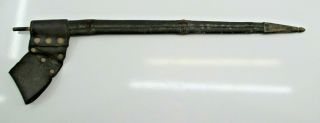 Us Civil War Scabbard For Socket Bayonet Leather Type 2 ? Nr