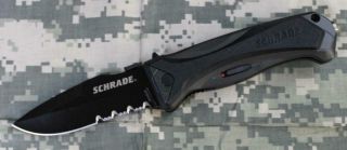 Schrade Scha6lbs M.  A.  G.  I.  C.  Open Folding Knife Drop Point Blade Glass Breaker