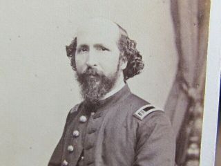 Massachusetts Civil War Captain Cdv Photographs