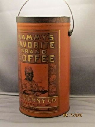 Mammy ' s Favorite Brand Coffee Tin,  Baltimore MD 2