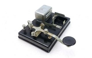 Vintage Monarch Telegraph Key Switch Morse Code Ham Radio Made In Japan