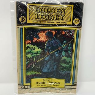 Golden Legacy Comics Vol 2 The Saga Of Harriet Tubman 1967