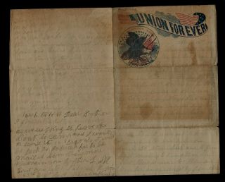 Civil War Letter - 53rd Ohio Infantry - Right Before Battle Of Shiloh - Content
