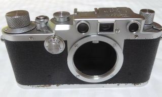 Leica Leitz 3c,  Iiic Camera S/n 512080 From 1950 Wetzlar Cla,  D