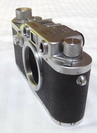 Leica Leitz 3C,  IIIC Camera S/N 512080 from 1950 Wetzlar CLA,  d 3