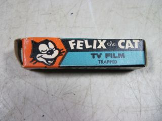 Vintage 1960 Lido Toy Viewer Color Tv Film Felix The Cat Trapped W/box