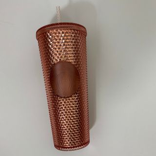 Starbucks Limited Edition Rose Gold Studded Tumbler Venti 24oz Cup Tumbler