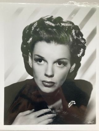 Vintage Judy Garland Photo - Mgm Studios,  C.  Early 1950s - Well - Preserved
