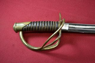 U.  S.  Model 1860 Cavalry Saber Sword Roby C.  & Co.  1864 A.  G.  M.