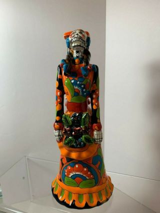Mexican Gerardo Garcia 11 " Tall Day Of The Dead Figurine