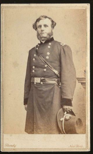 Civil War Cdv Union General Daniel Ullman