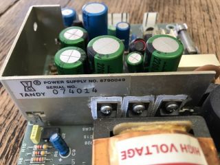 Vintage Radio Shack Tandy TRS - 80 Model 4 IV Power Supply,  Tandy,  8790049 3
