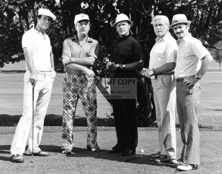 Chevy Chase,  Rodney Dangerfield & Ted Knight In " Caddyshack " 11x14 Photo (lg143)