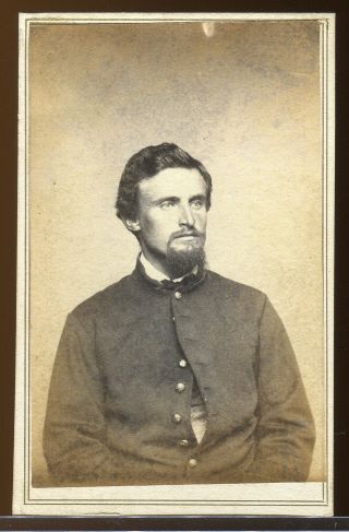 Cdv Photograph Civil War Id Soldier Pennsylvania 36th Vol 7th Reserve Reg 18