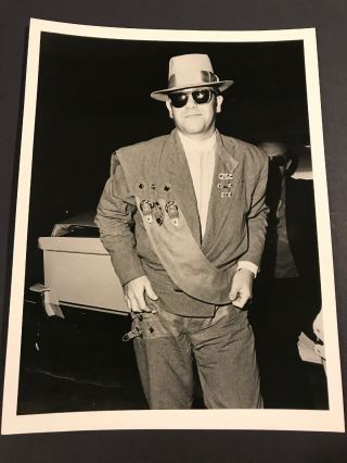 Elton John Vintage 6 X 8 Press Photo 1980’s