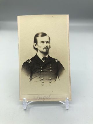 Civil War Carte De Visite (cdv) Union Major General Franz Sigel