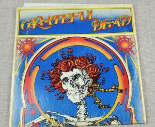 Vintage 1971 Lp Grateful Dead Skull And Roses Warner Brothers Ws1935