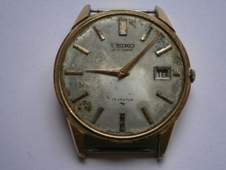 Vintage Gents Wristwatch Seiko Automatic Watch Spares 7005 A