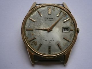 Vintage gents wristwatch SEIKO automatic watch spares 7005 A 2
