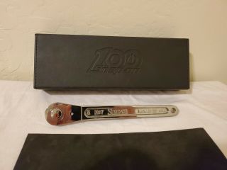 Snap On Tools 100th Anniversary No 7 Ratchet Made In Usa.