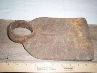 Dug Civil War Soldiers Camp Relic Iron Entrenching Tool Hoe