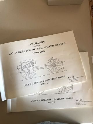 Civil War U S Field Artillery Traveling Forge - Part 1 & 2