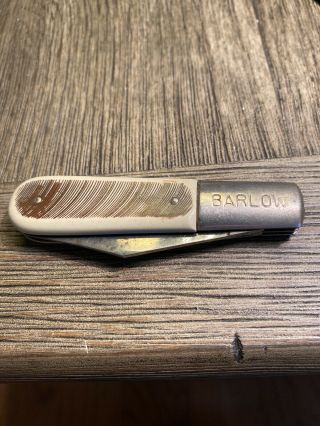 Vintage Barlow Two Blade Folding Pocket Knife - Imperial Providence,  Ri.  Usa