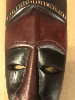 Unique Hand Crafted Hand Painted Haitian Mask Wall Decor Art 3